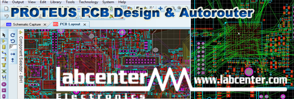 Proteus - PCB回路図、PCB基板設計, ProSPICE, 回路図キャプチャ付きバーチャル・シミュレーション・モデリング